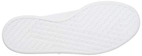 adidas Grand Court Base, Zapatillas de Deporte Mujer, Blanco (White/Platin Metallic/White), 38 EU