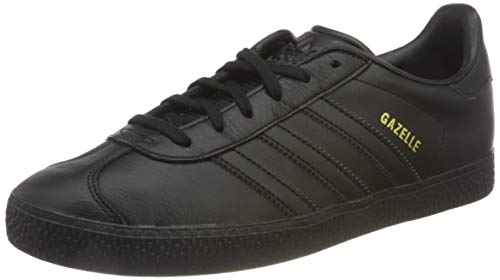 adidas Gazelle J, Zapatillas de gimnasia Unisex niÃ±os, Negro (Core Black), 38 2/3 EU
