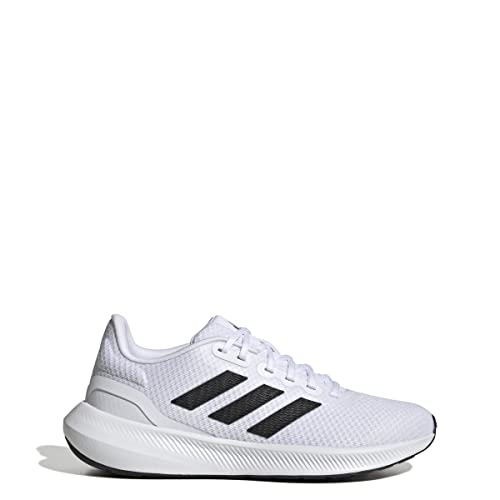 adidas RUNFALCON 3.0 W, Sneaker Mujer, FTWR White/Core Black/Core Black, 38 2/3 EU
