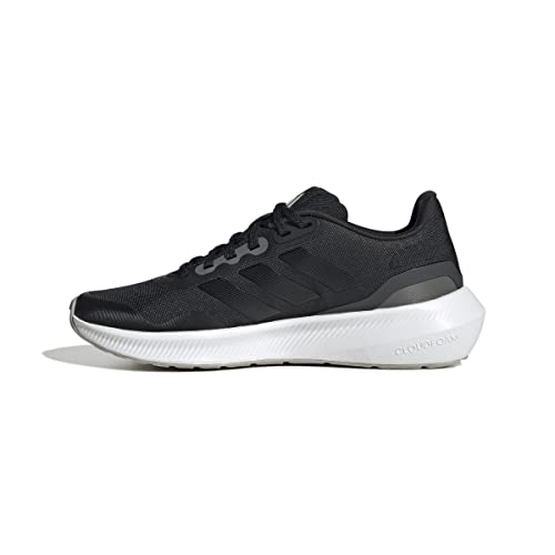 adidas RUNFALCON 3.0 TR W, Sneaker Mujer, Core Black/Core Black/Carbon, 36 2/3 EU