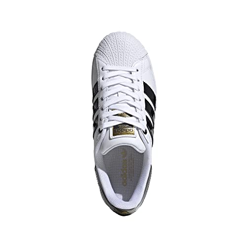 adidas Superstar Bold, Sneaker Mujer, Footwear White/Core Black/Gold Metallic, 38 2/3 EU
