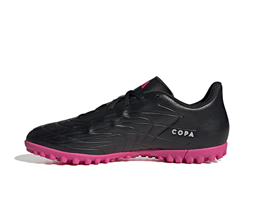 adidas Copa Pure.4 TF, Sneaker Unisex Adulto, Core Black/Zero Met./Team Shock Pink 2, 40 2/3 EU