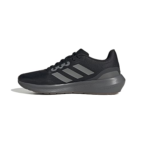 adidas RUNFALCON 3.0 TR, Sneaker Hombre, Negro (Core Black/Grey Three/Carbon), 47 1/3 EU