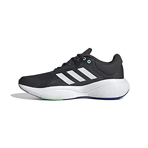 adidas Response, Zapatillas de Running Hombre, Carbon/FTWBLA/AZULUC, 42 2/3 EU