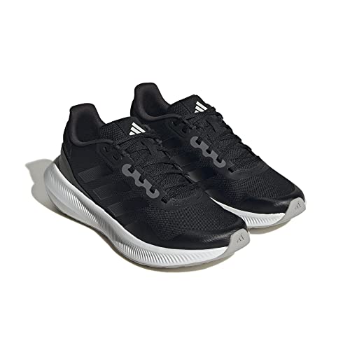 adidas RUNFALCON 3.0 TR W, Sneaker Mujer, Core Black/Core Black/Carbon, 37 1/3 EU