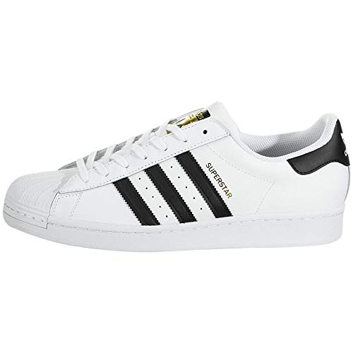 adidas Superstar, Zapatillas de Deporte Hombre, Blanco White Core Black White Core, 42 EU