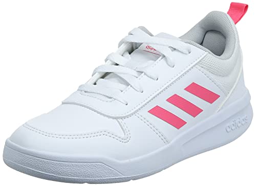adidas Tensaur, Road Running Shoe, Cloud White/Real Pink/Cloud White, 27 EU