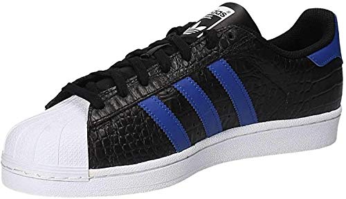 adidas Superstar, Zapatillas de Deporte Hombre, Multicolor Core Black Bold Azule Bold Azule, 38 EU