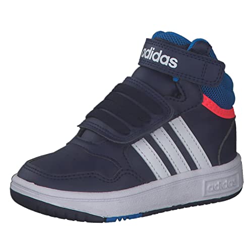 adidas Hoops Mid 3.0 AC, Basketball Shoe, Dark Blue/Blue Rush/Turbo, 25 EU